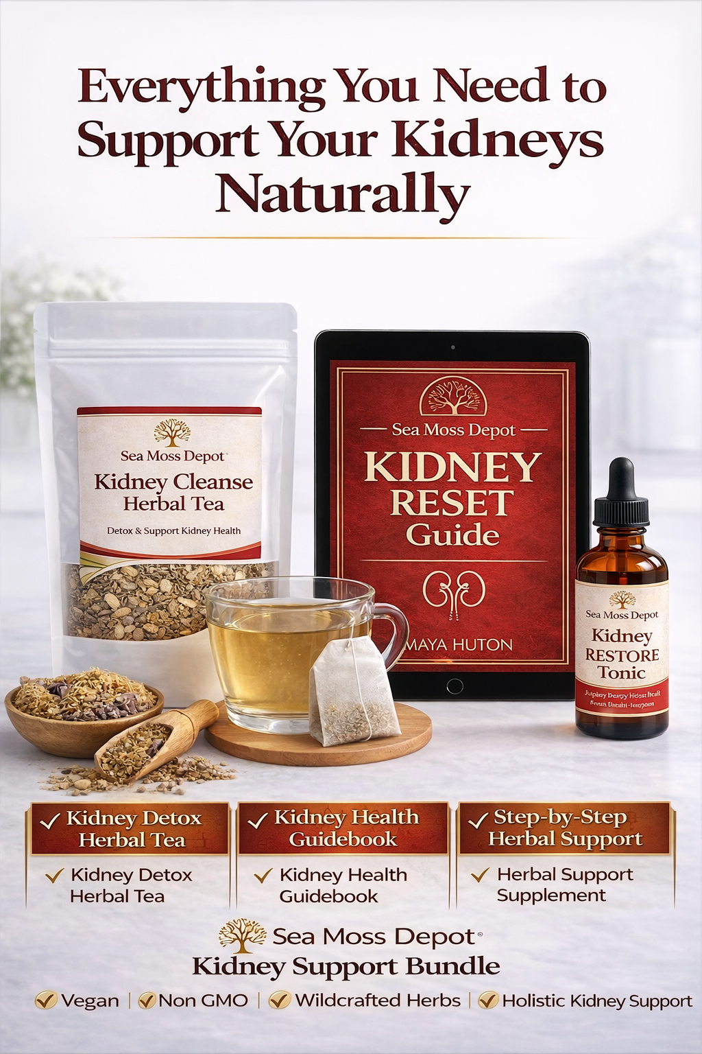 Reclaim Your Kidneys Bundle – Kidney Disease Naturally (Stages 1-5) and Diabetes