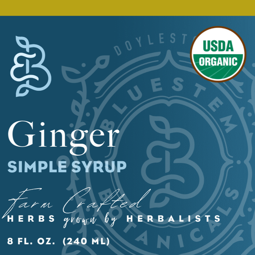 Ginger Simple Syrup - Certified Organic