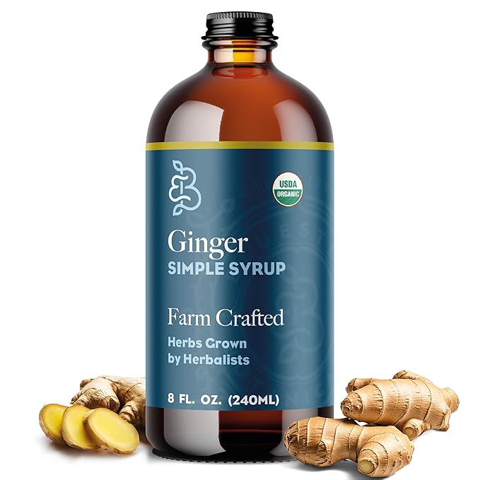Ginger Simple Syrup - Certified Organic