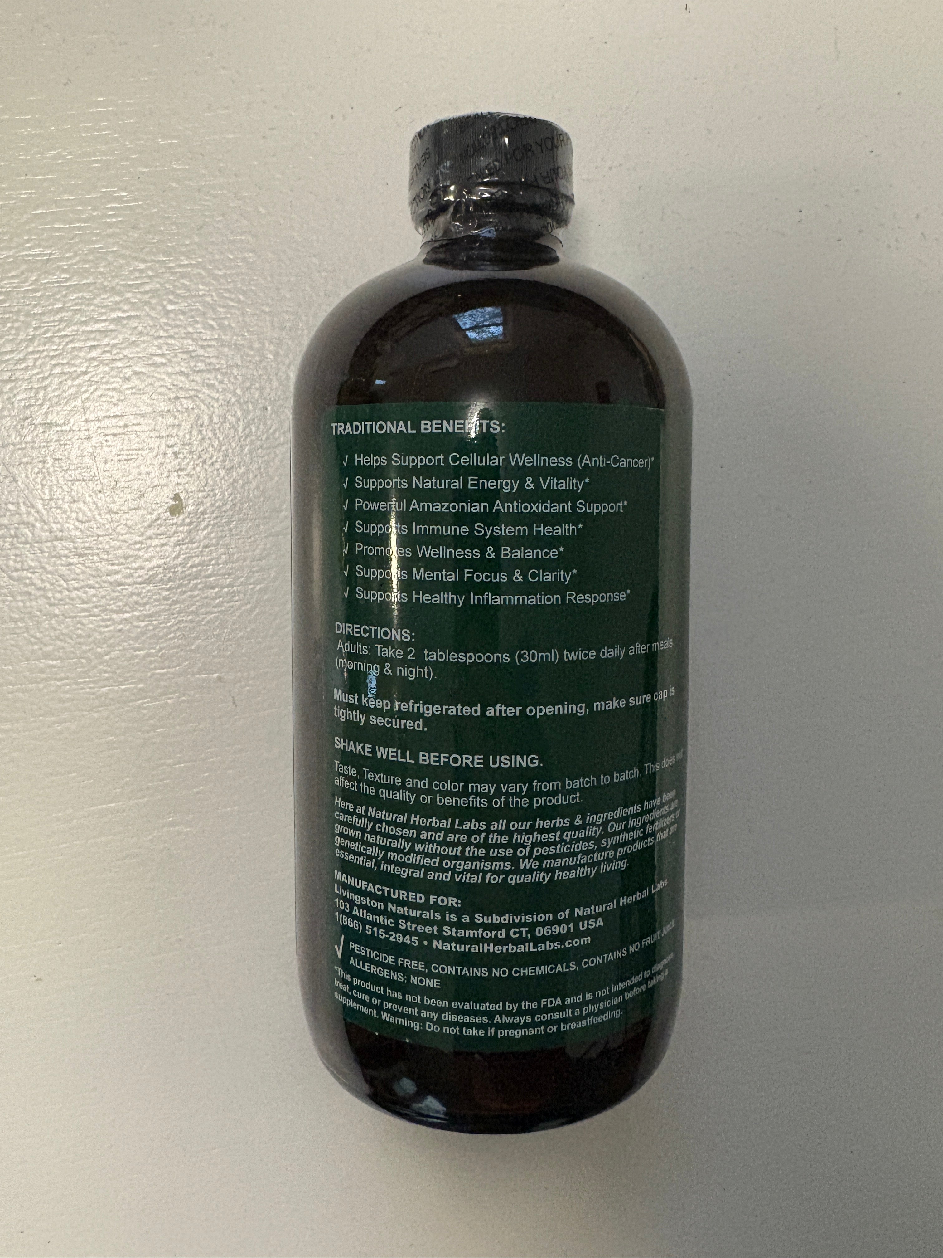 Miracle of Amazon Herbal Liquid Blend