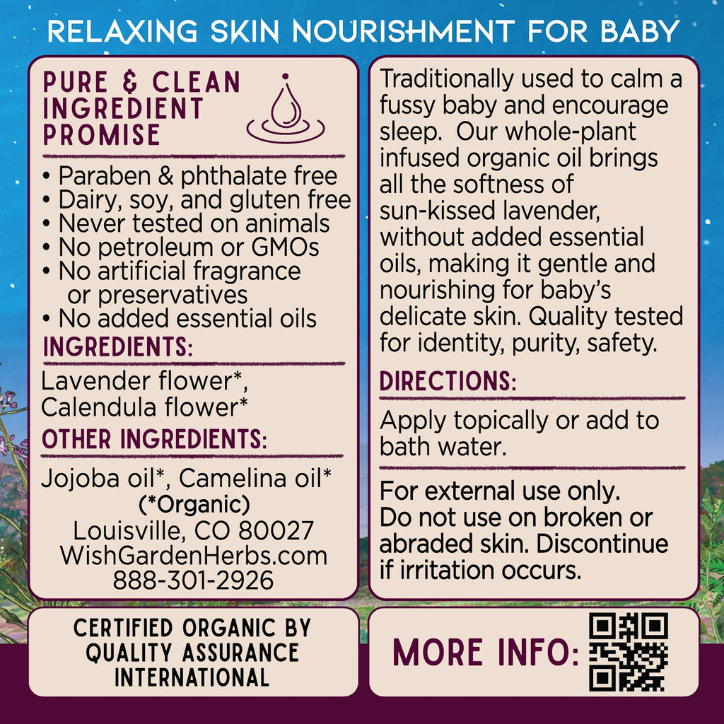Oh Baby Oil, Lavender