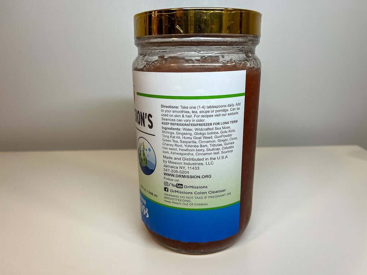 Dr. Mission Sea Moss Gel