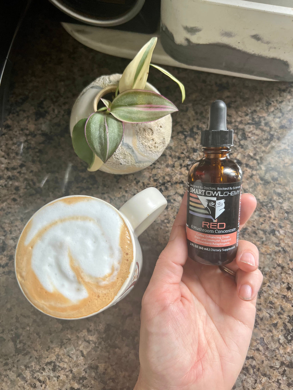 RED DROPS Smart OWLchemy - 2oz Potent Mushroom Extract