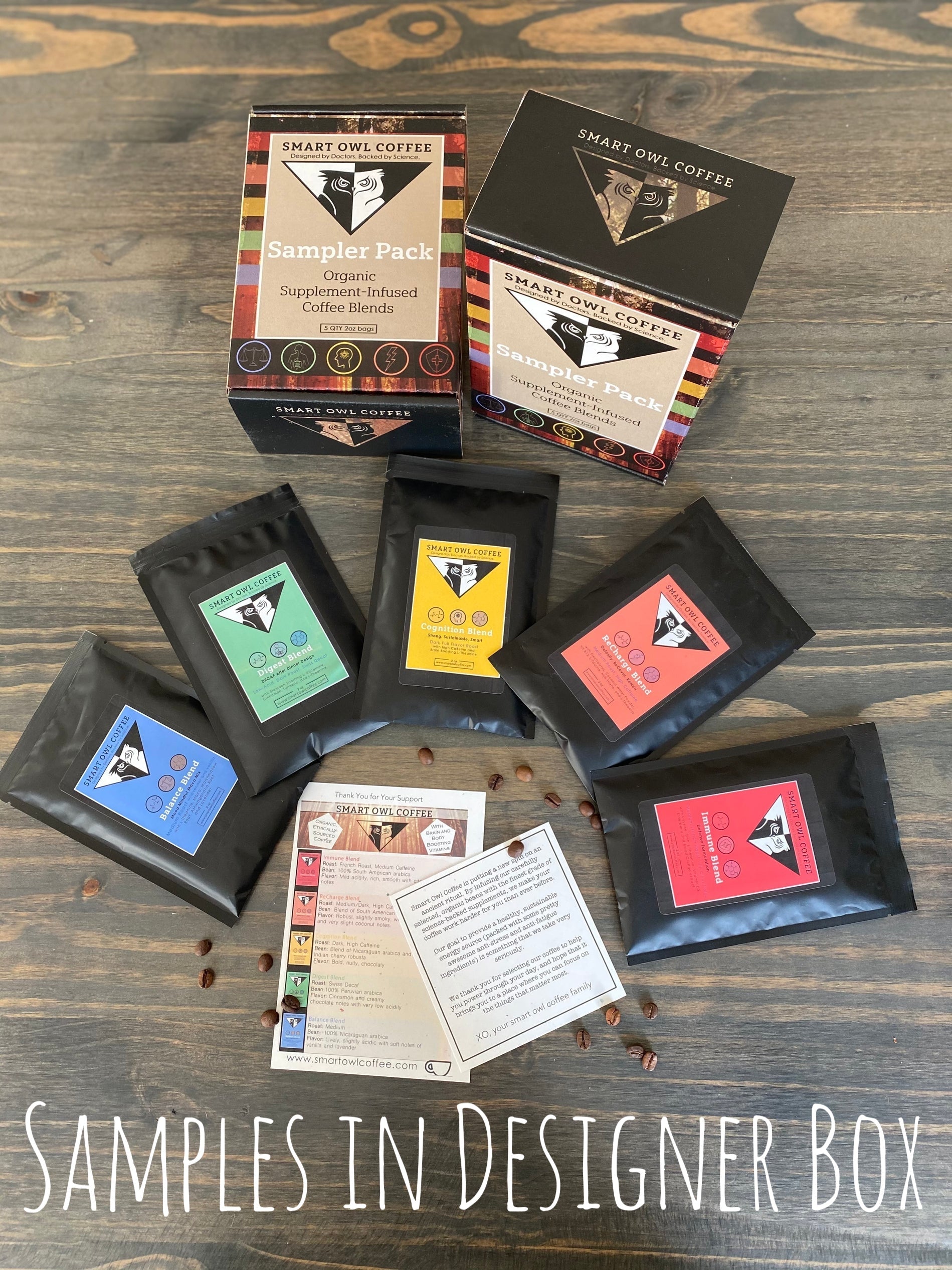 SAMPLER PACK- Smart Owl Sampler